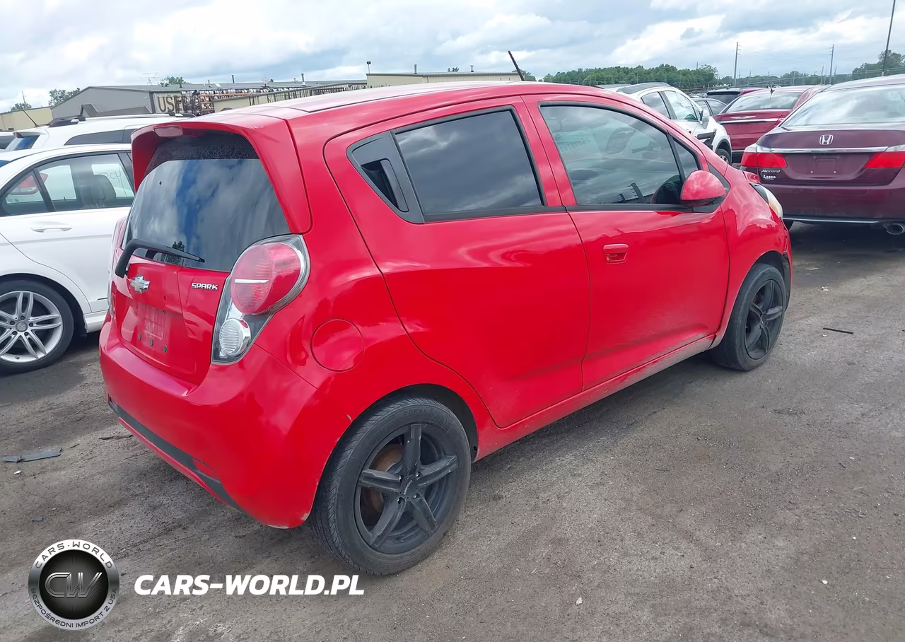 2014 Chevrolet Spark 1Lt Auto VIN:KL8CD6S92EC559905 - 4