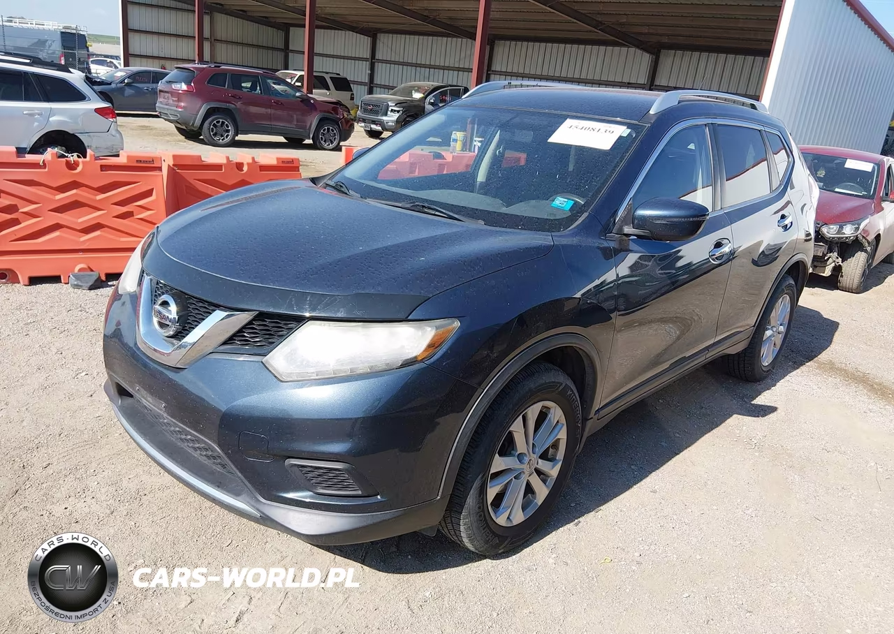 2016 Nissan Rogue Sv VIN:KNMAT2MV0GP604162 - 2