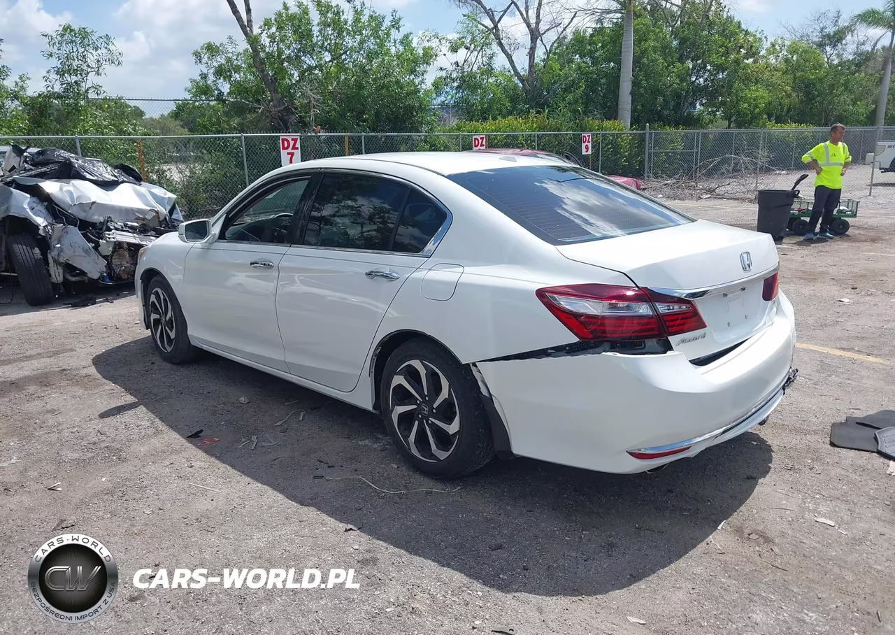 2016 Honda Accord Ex-L V-6 VIN:1HGCR3F8XGA005732 - 3