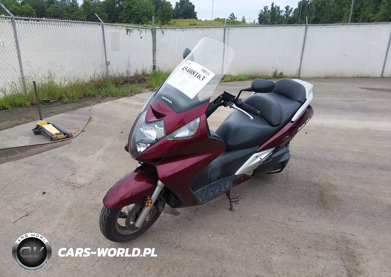 2009 Honda Fsc600 D VIN:JH2PF011X9K700007 - 2