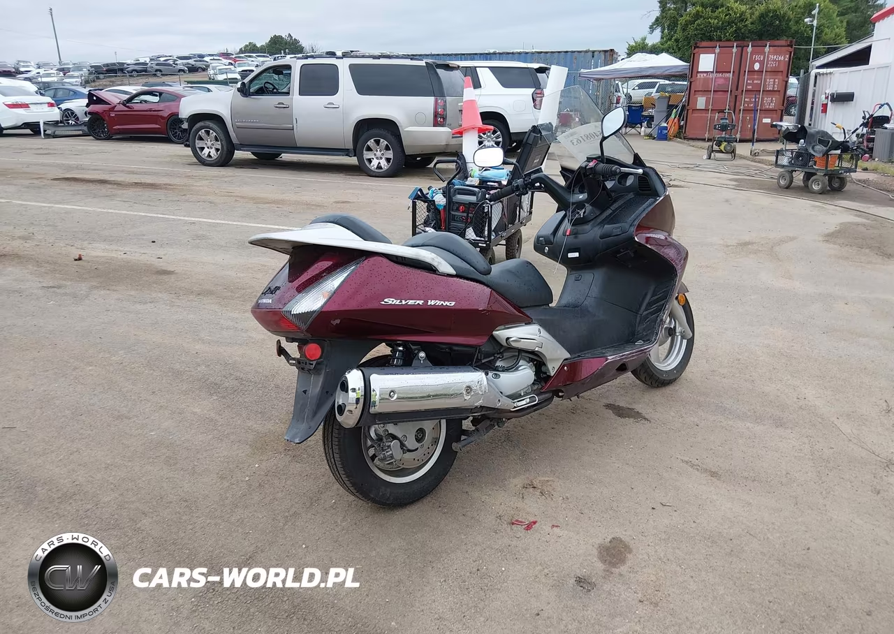 2009 Honda Fsc600 D VIN:JH2PF011X9K700007 - 4