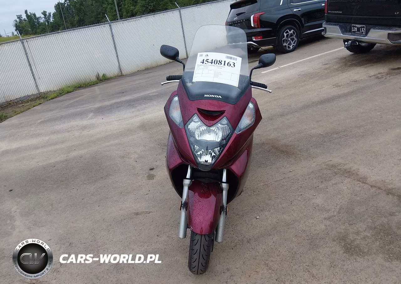 2009 Honda Fsc600 D VIN:JH2PF011X9K700007 - 5