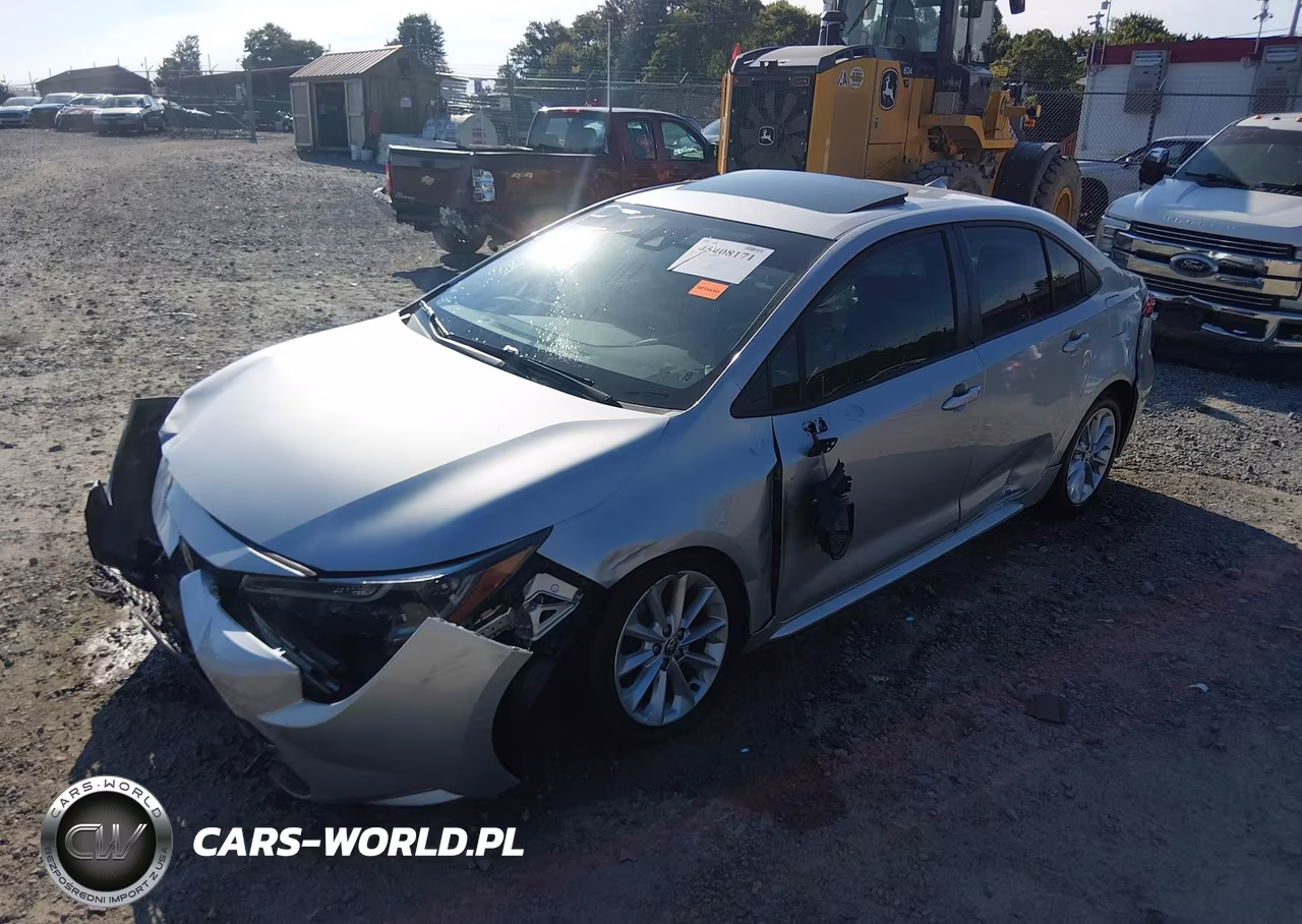 2020 Toyota Corolla Le VIN:JTDHPRAE5LJ041462 - 2