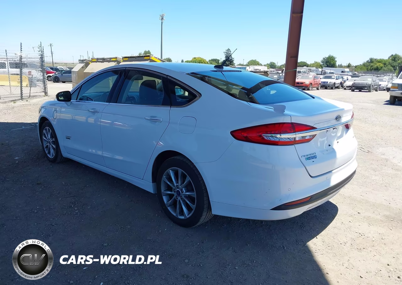 2018 Ford Fusion Energi Se Luxury VIN:3FA6P0PU6JR273627 - 3