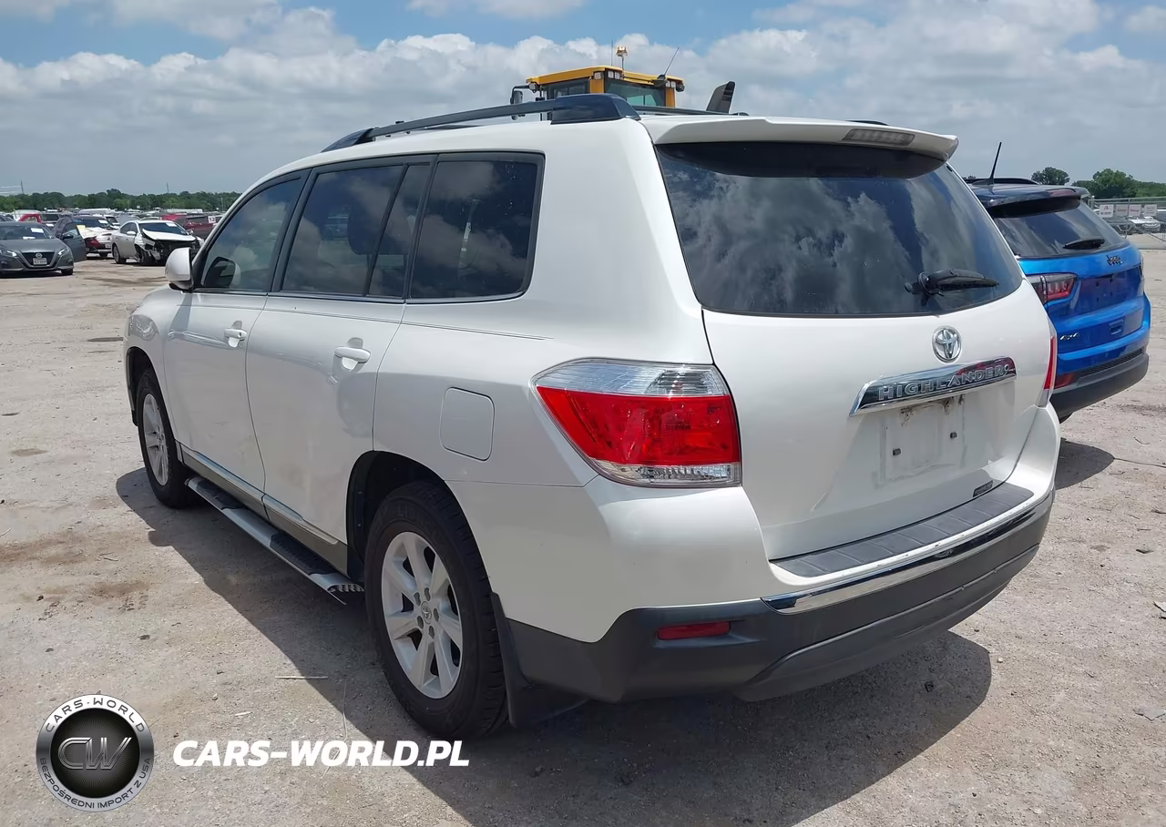 2012 Toyota Highlander Se V6 VIN:5TDZK3EHXCS080183 - 3