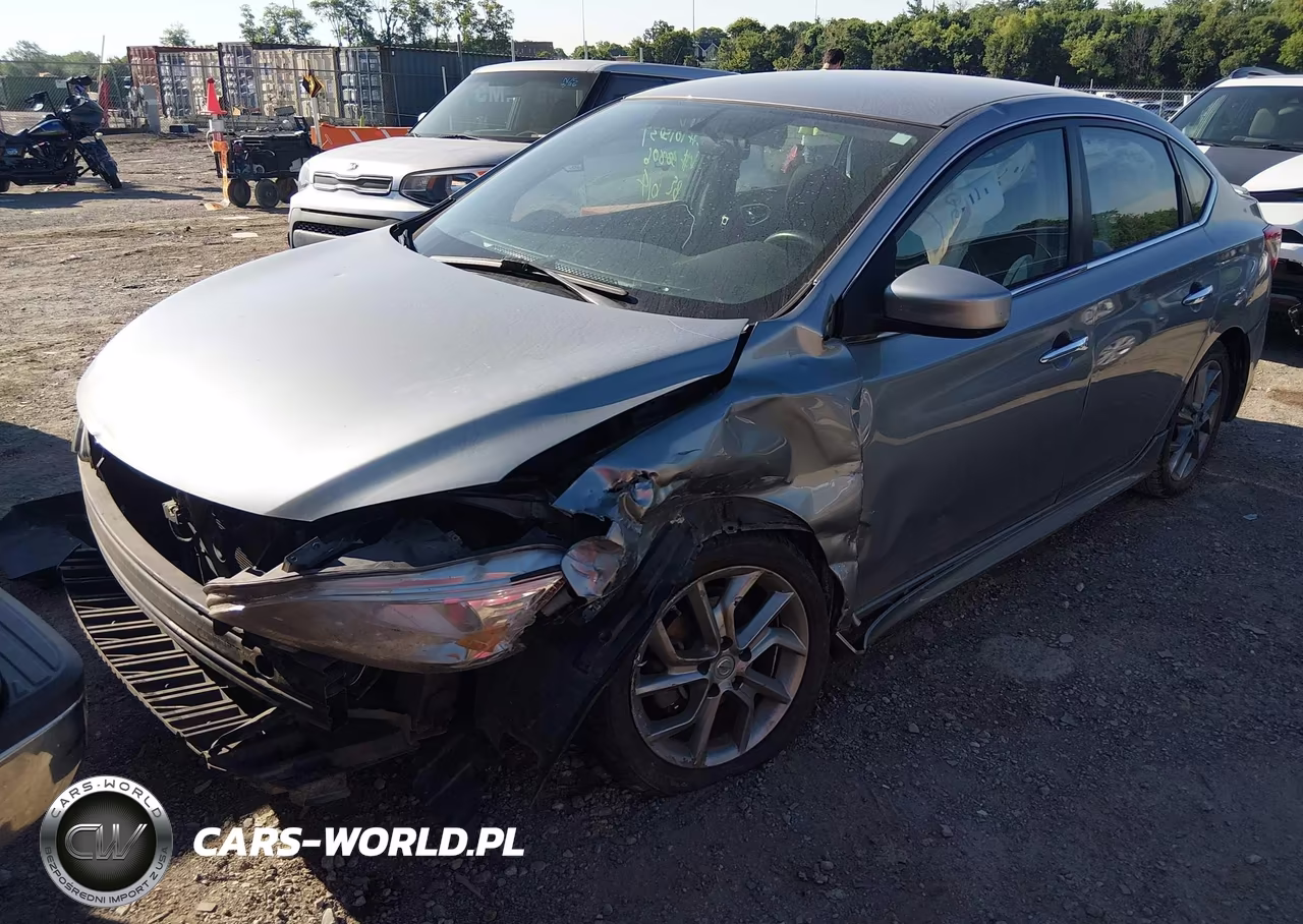 2014 Nissan Sentra Sr VIN:3N1AB7AP7EY338806 - 2