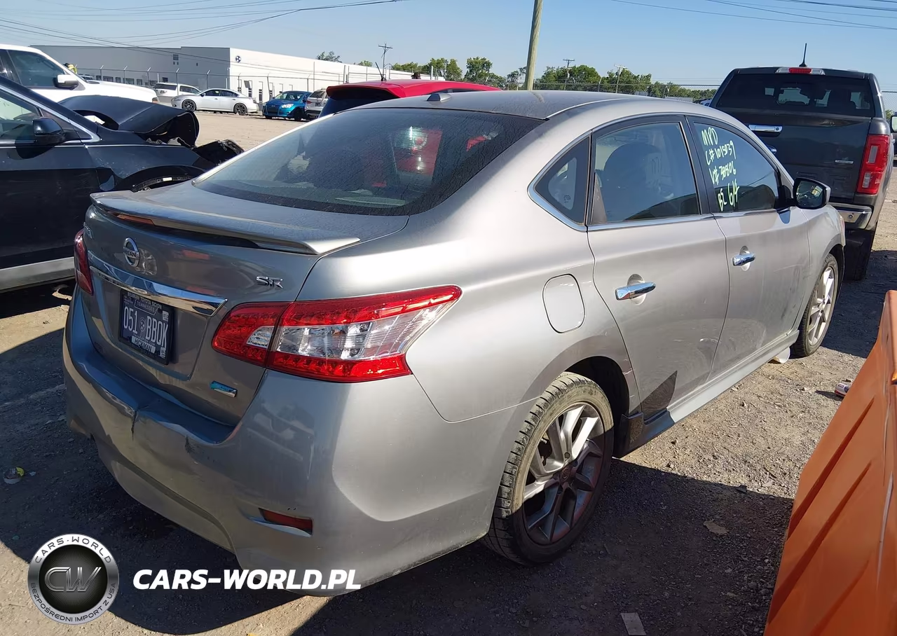 2014 Nissan Sentra Sr VIN:3N1AB7AP7EY338806 - 4