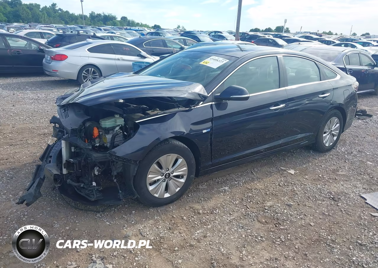 2018 Hyundai Sonata Hybrid Se VIN:KMHE24L39JA079835 - 2