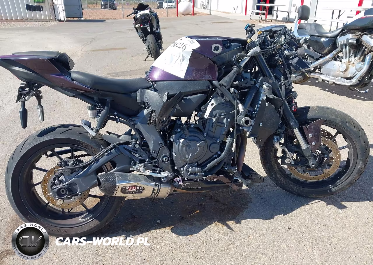 2022 Yamaha Yzfr7 VIN:JYARM38E9NA000816 - 11