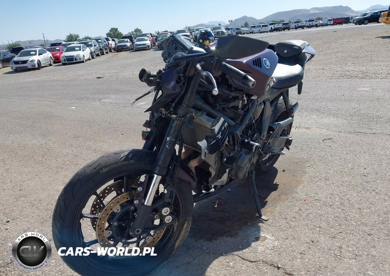 2022 Yamaha Yzfr7 VIN:JYARM38E9NA000816 - 2