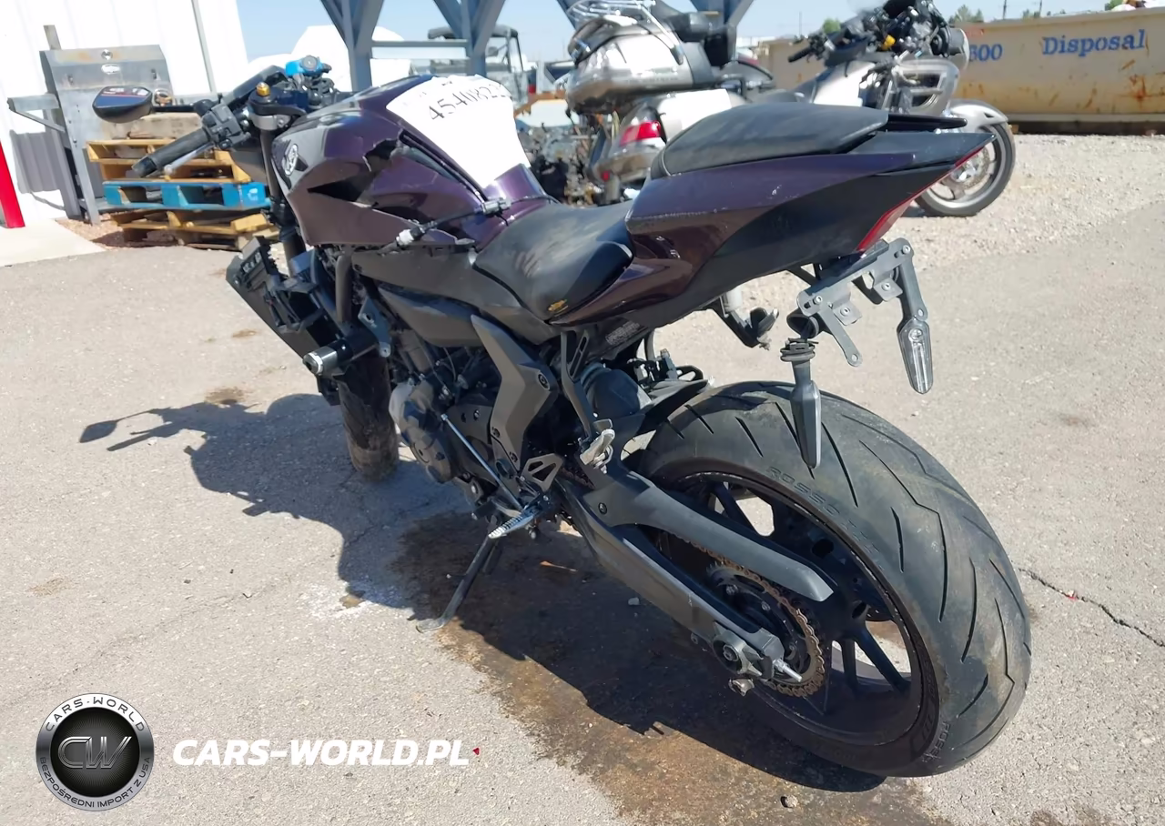 2022 Yamaha Yzfr7 VIN:JYARM38E9NA000816 - 3
