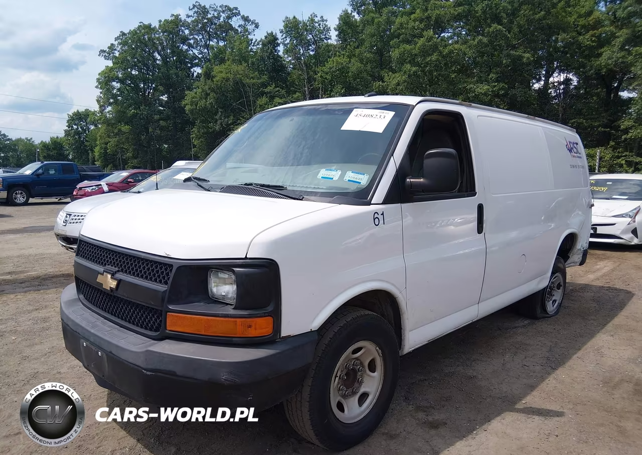 2015 Chevrolet Express 2500 Work Van VIN:1GCWGFFF1F1104245 - 2
