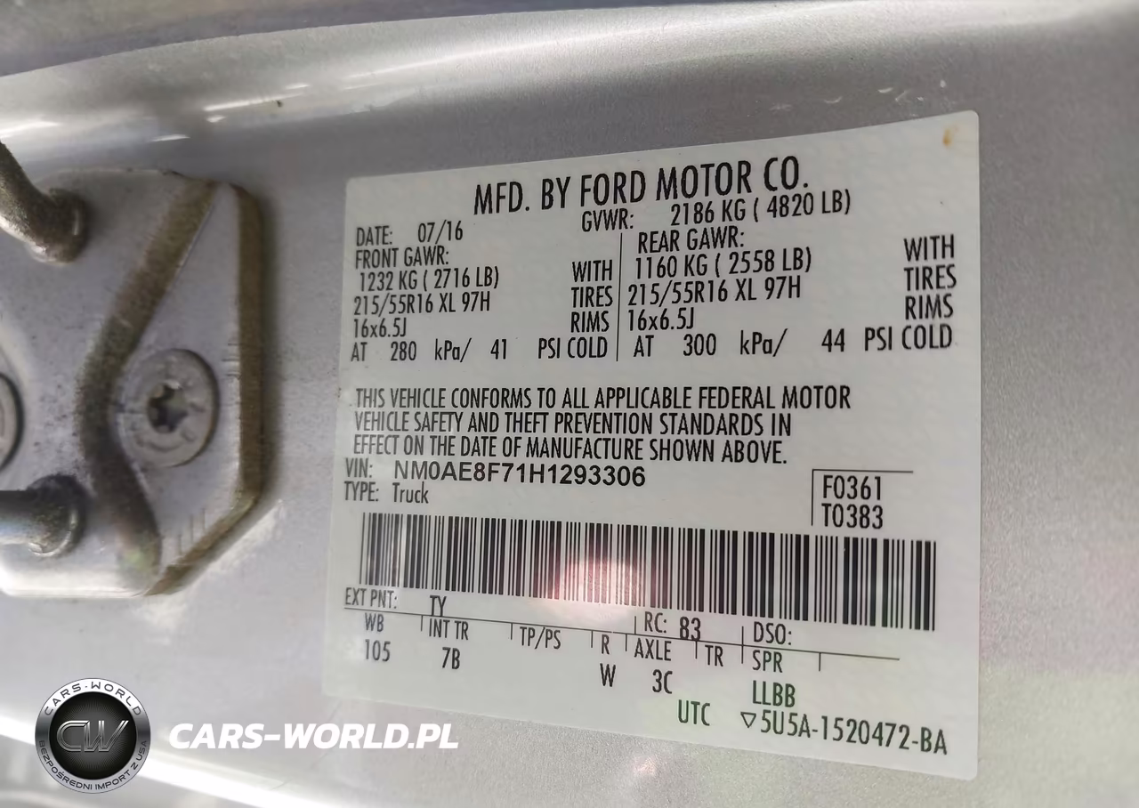 2017 Ford Transit Connect Xlt VIN:NM0AE8F71H1293306 - 9