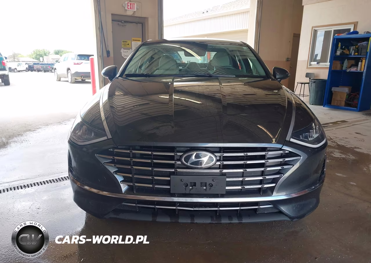 2021 Hyundai Sonata Blue VIN:KMHL24JJ8MA029439 - 18