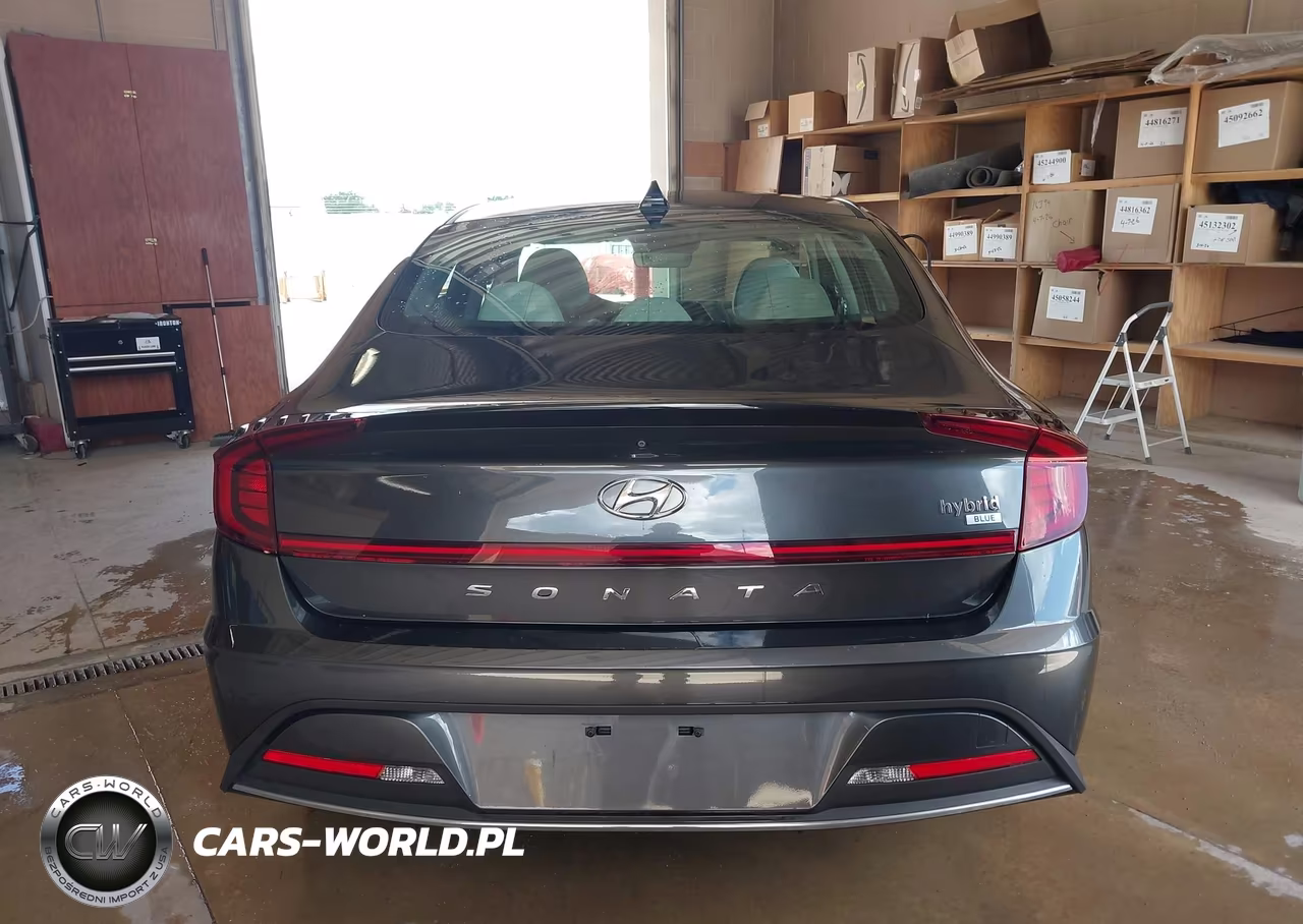 2021 Hyundai Sonata Blue VIN:KMHL24JJ8MA029439 - 22
