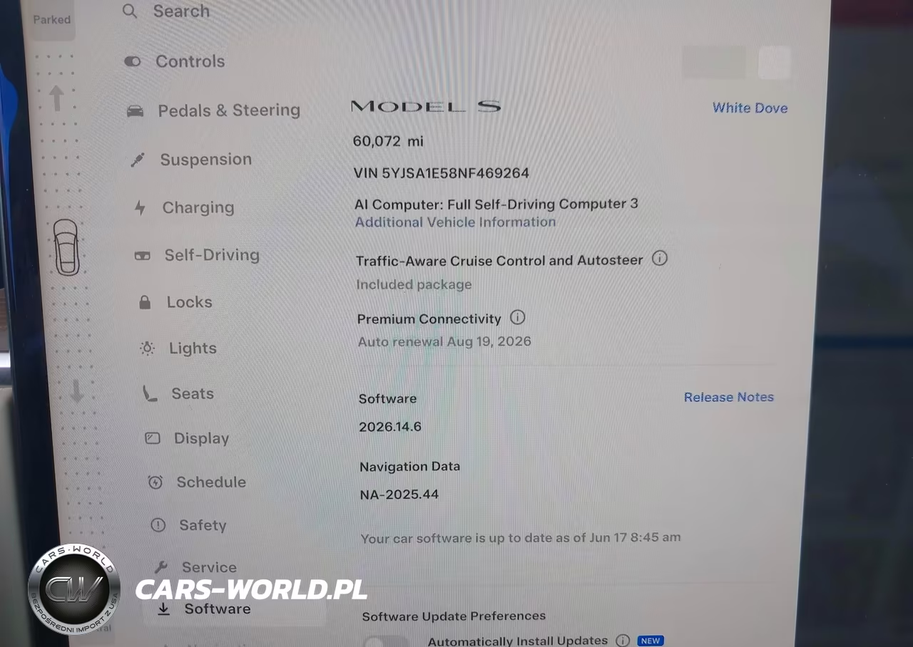 2022 Tesla Model S Dual Motor All-Wheel Drive VIN:5YJSA1E58NF469264 - 7
