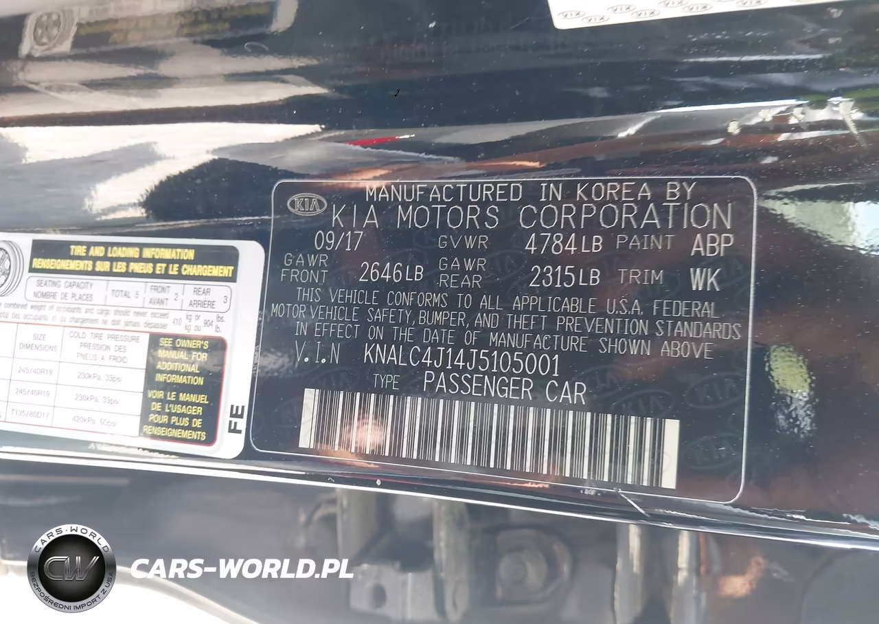 2018 Kia Cadenza Technology VIN:KNALC4J14J5105001 - 9