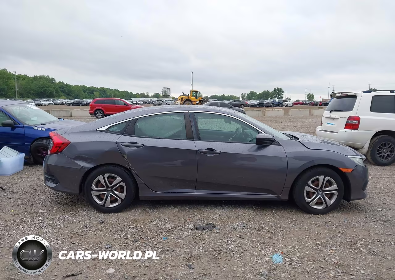 2017 Honda Civic Lx VIN:19XFC2F5XHE081107 - 14
