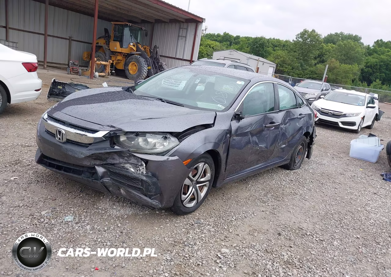 2017 Honda Civic Lx VIN:19XFC2F5XHE081107 - 2