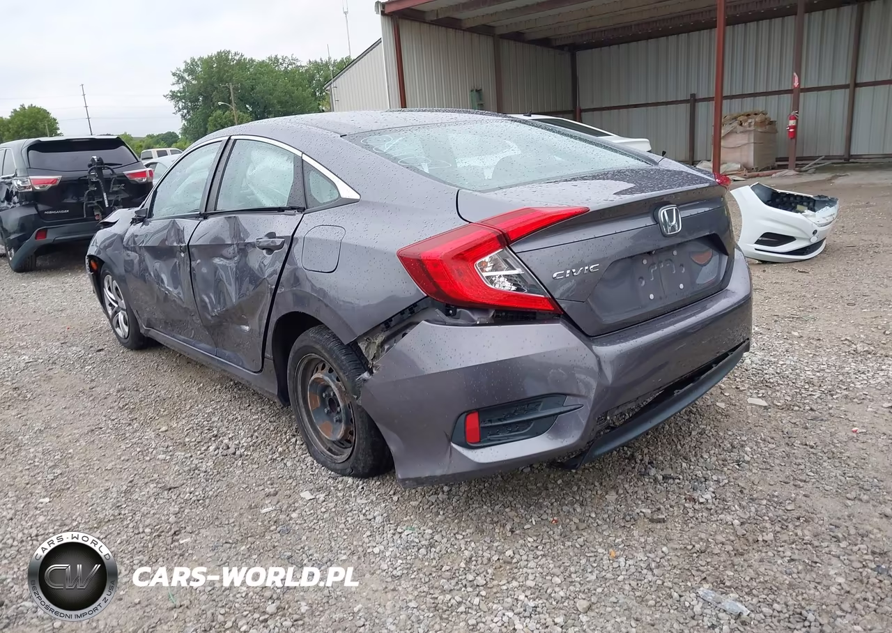 2017 Honda Civic Lx VIN:19XFC2F5XHE081107 - 3