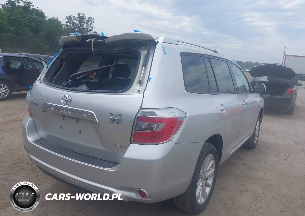 2008 Toyota Highlander Hybrid Limited VIN:JTEEW44A182000535 - 4