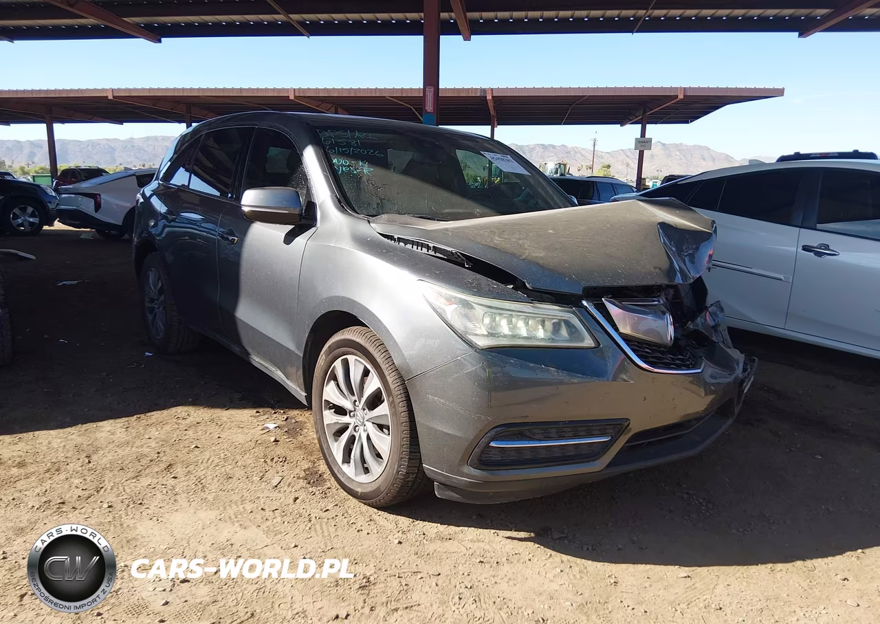 2014 Acura Mdx Technology Package