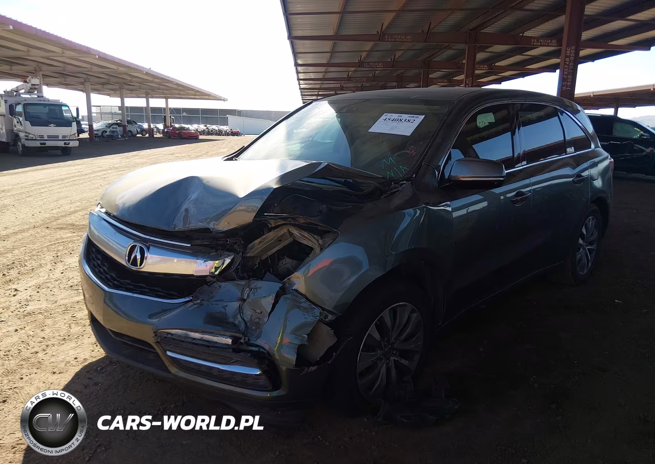 2014 Acura Mdx Technology Package VIN:5FRYD3H46EB002374 - 2