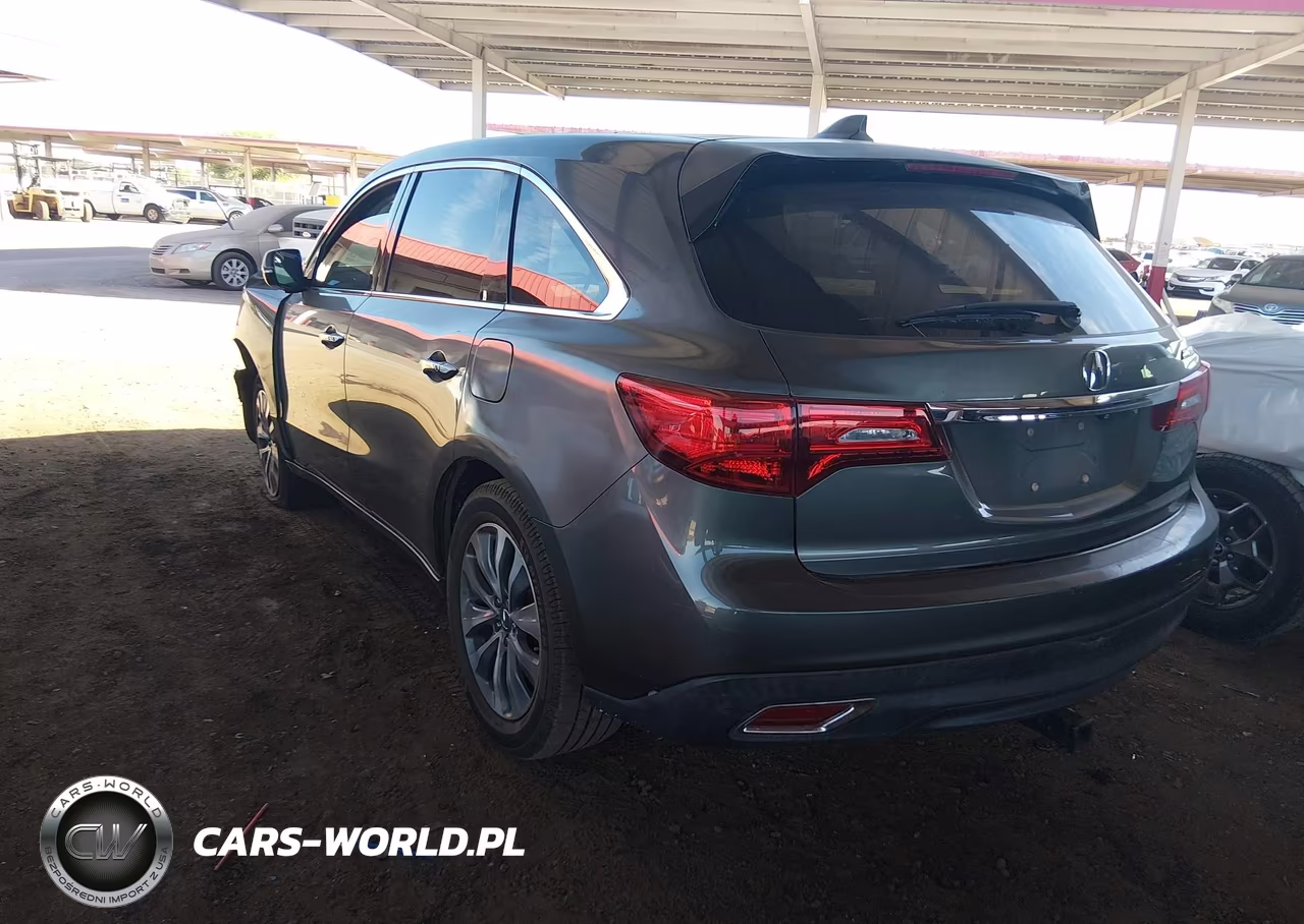 2014 Acura Mdx Technology Package VIN:5FRYD3H46EB002374 - 3