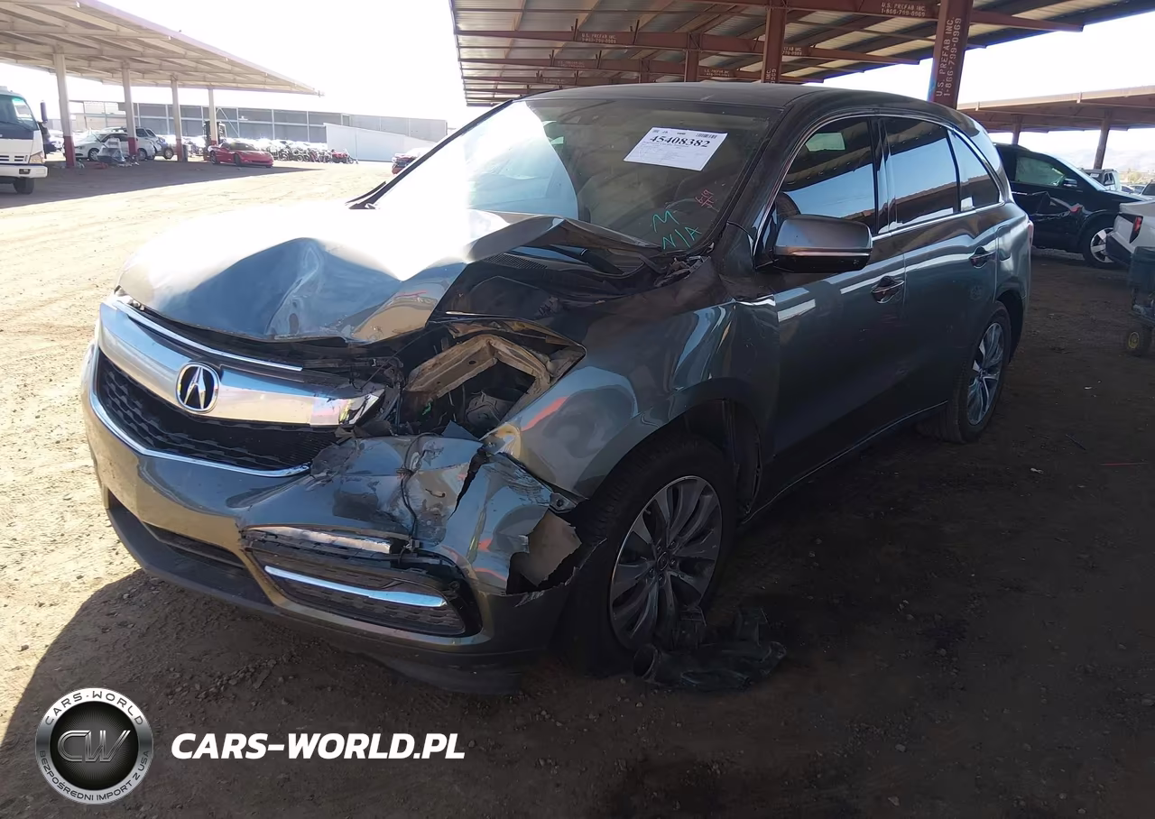 2014 Acura Mdx Technology Package VIN:5FRYD3H46EB002374 - 6