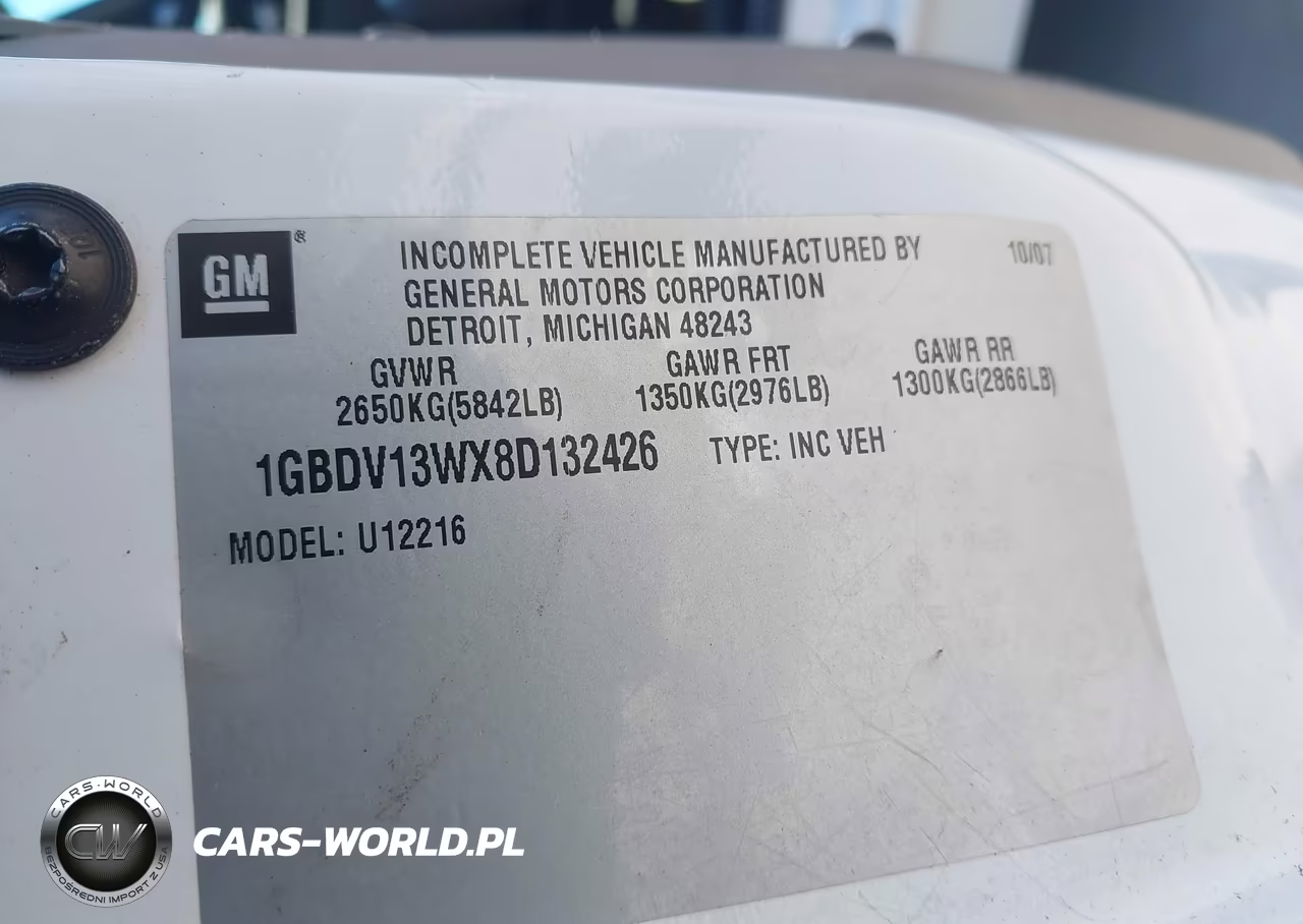 2008 Chevrolet Uplander Ls Fleet VIN:1GBDV13WX8D132426 - 9
