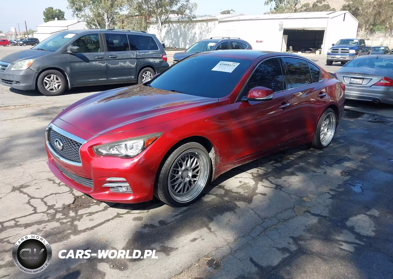 2015 Infiniti Q50 Premium VIN:JN1BV7ARXFM418053 - 2