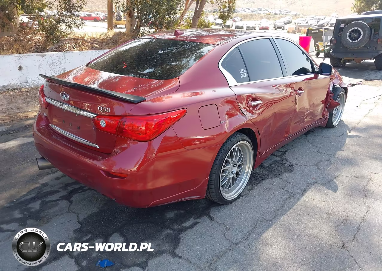 2015 Infiniti Q50 Premium VIN:JN1BV7ARXFM418053 - 4