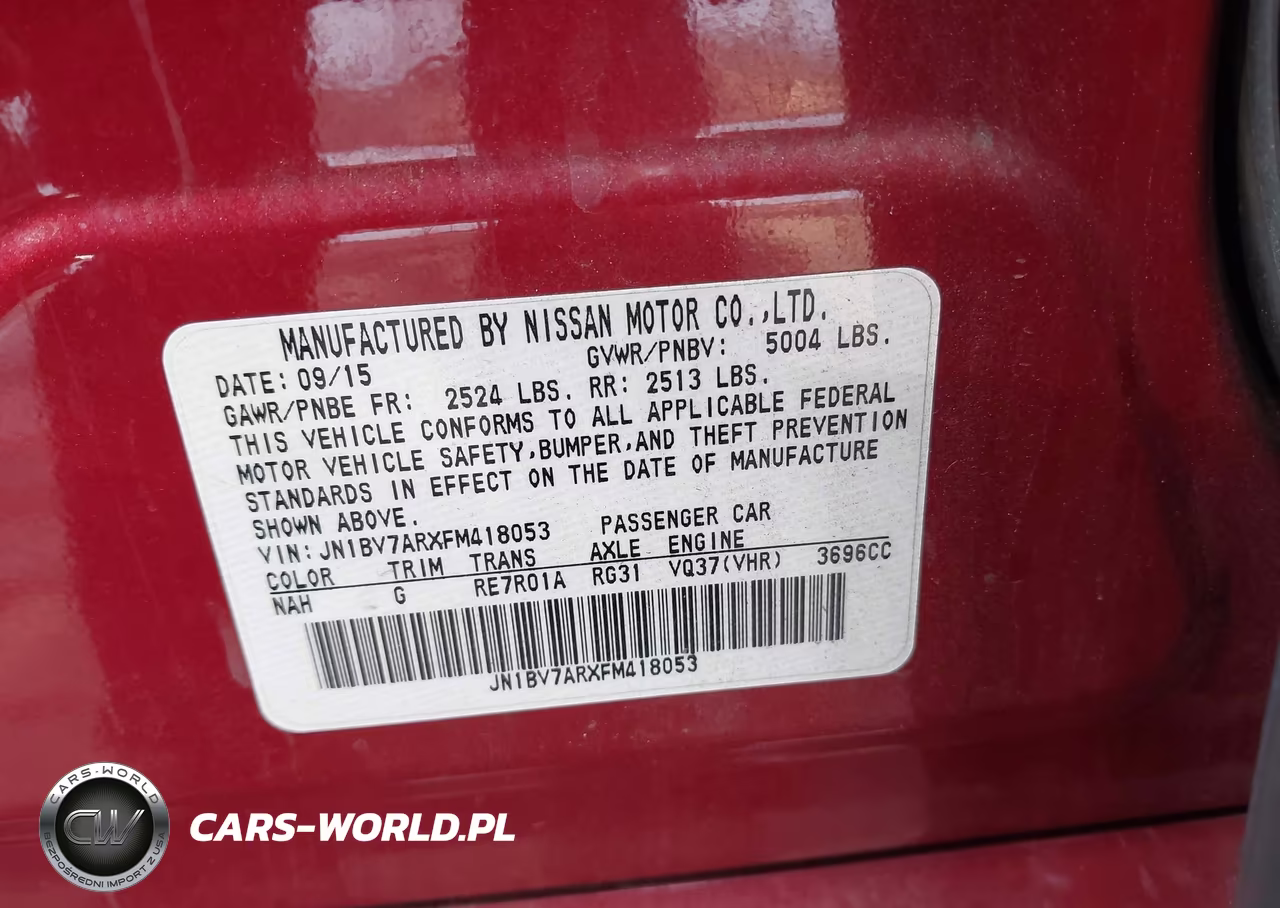 2015 Infiniti Q50 Premium VIN:JN1BV7ARXFM418053 - 9