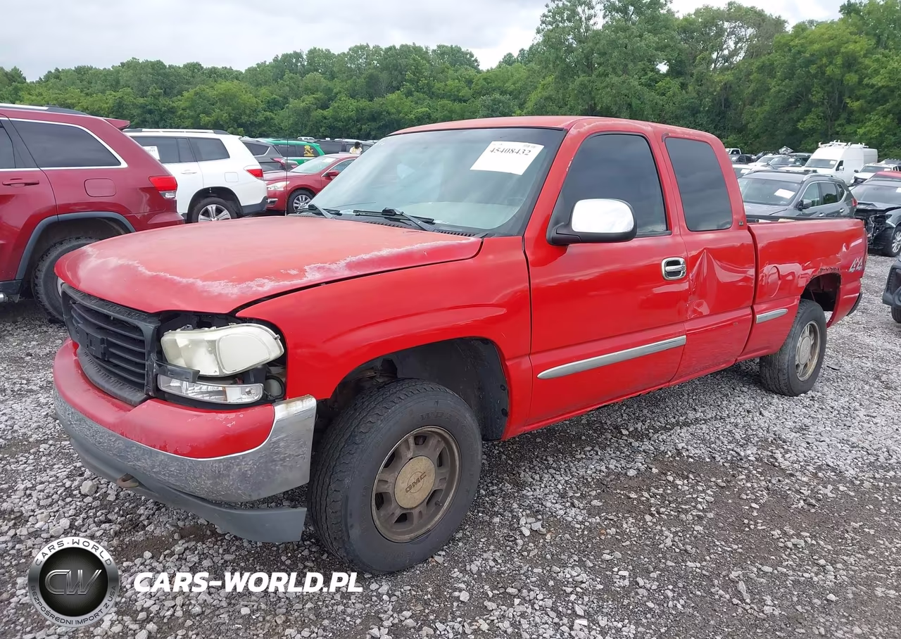 2000 GMC Sierra 1500 Sle VIN:1GTEK19T1YE229367 - 2