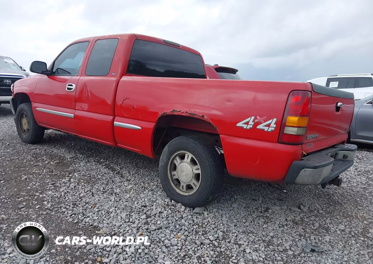 2000 GMC Sierra 1500 Sle VIN:1GTEK19T1YE229367 - 3