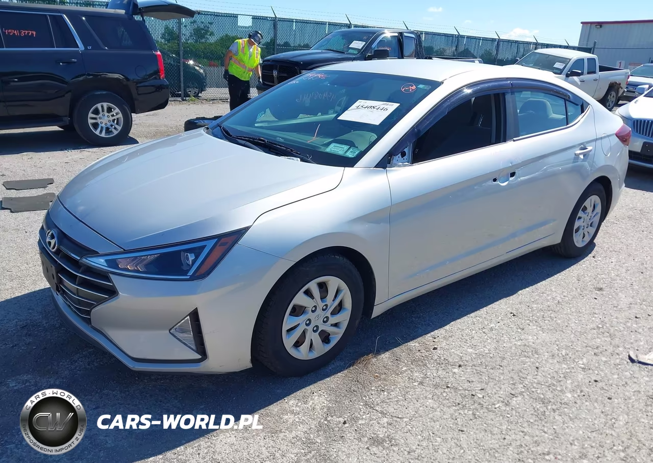 2019 Hyundai Elantra Se VIN:5NPD74LF6KH419254 - 2