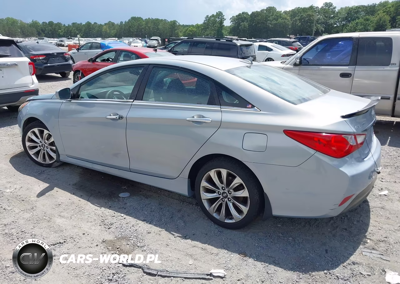 2014 Hyundai Sonata Gls VIN:5NPEB4AC2EH829713 - 3