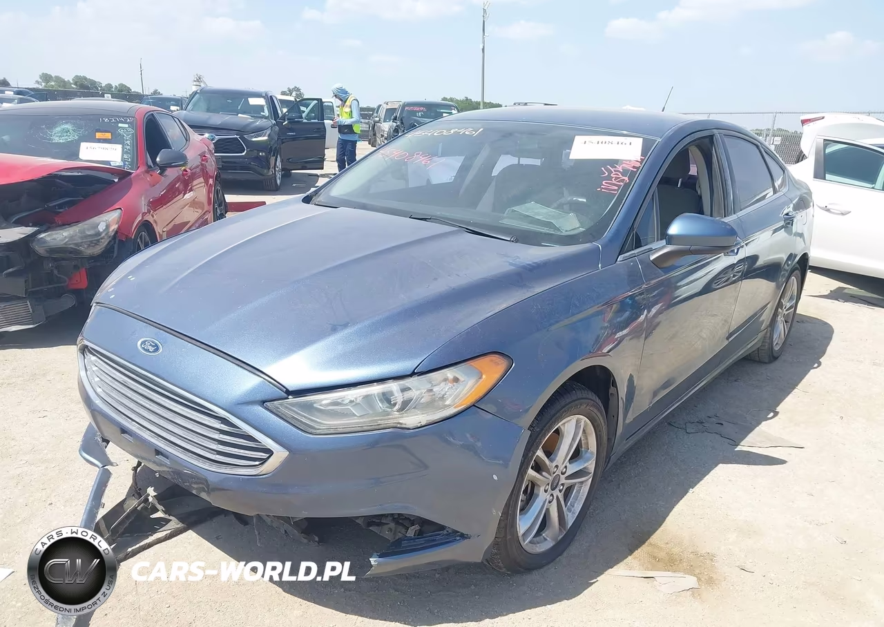 2018 Ford Fusion Se VIN:3FA6P0H74JR109639 - 2
