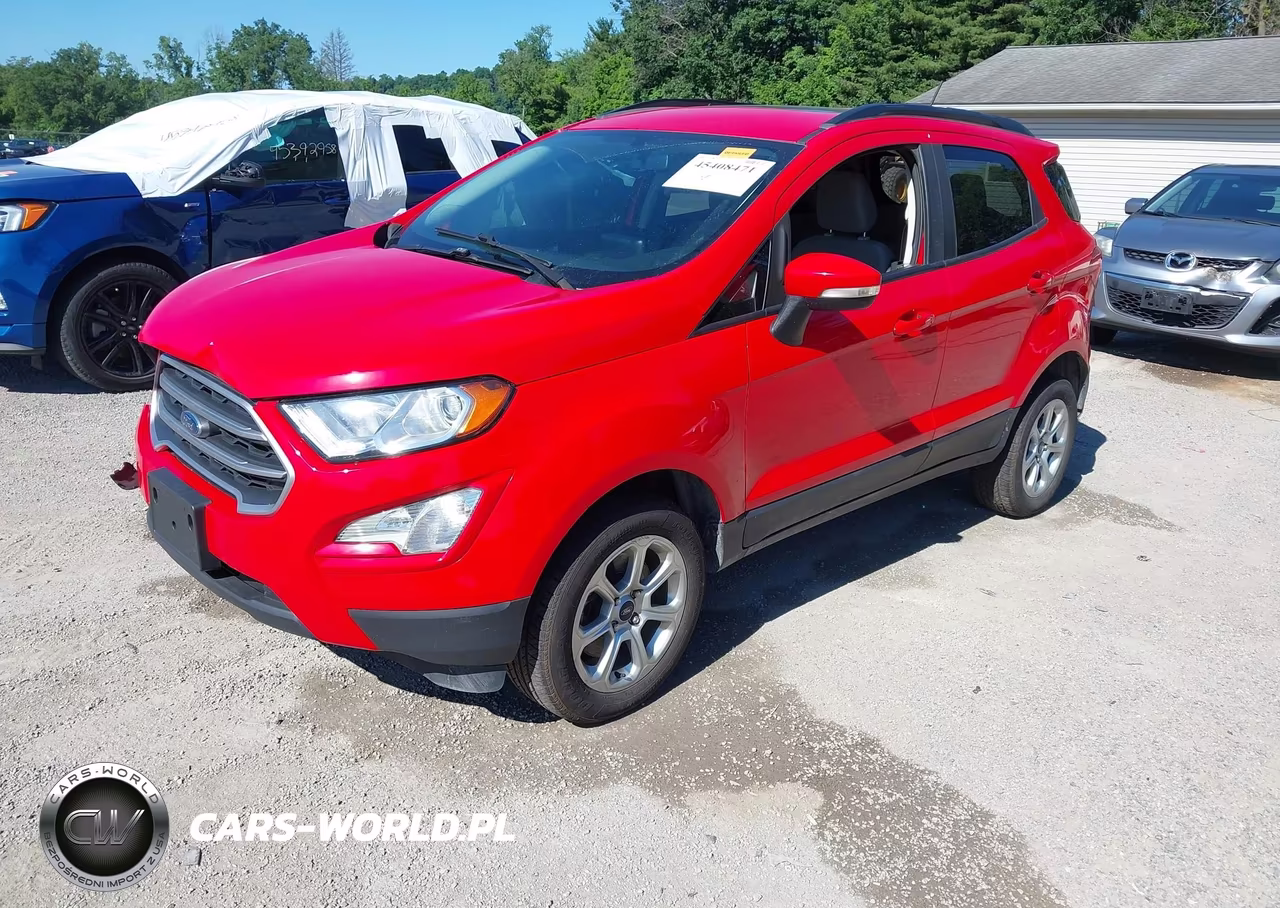 2020 Ford Ecosport Se VIN:MAJ6S3GL4LC392432 - 2