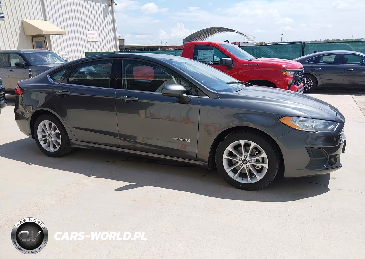 2019 Ford Fusion Hybrid Se VIN:3FA6P0LU9KR274424 - 14