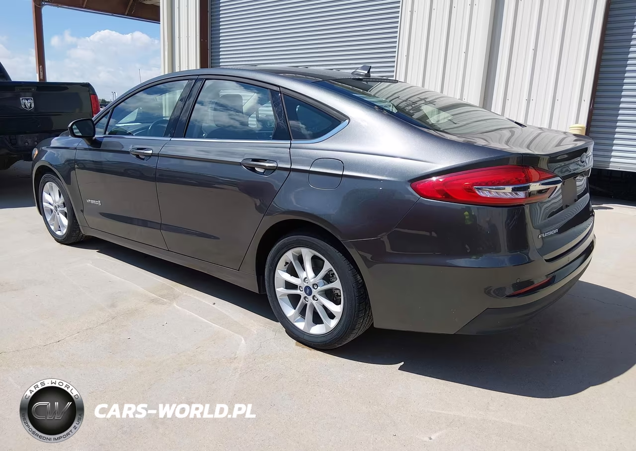 2019 Ford Fusion Hybrid Se VIN:3FA6P0LU9KR274424 - 3