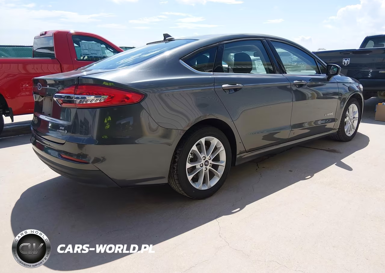 2019 Ford Fusion Hybrid Se VIN:3FA6P0LU9KR274424 - 4