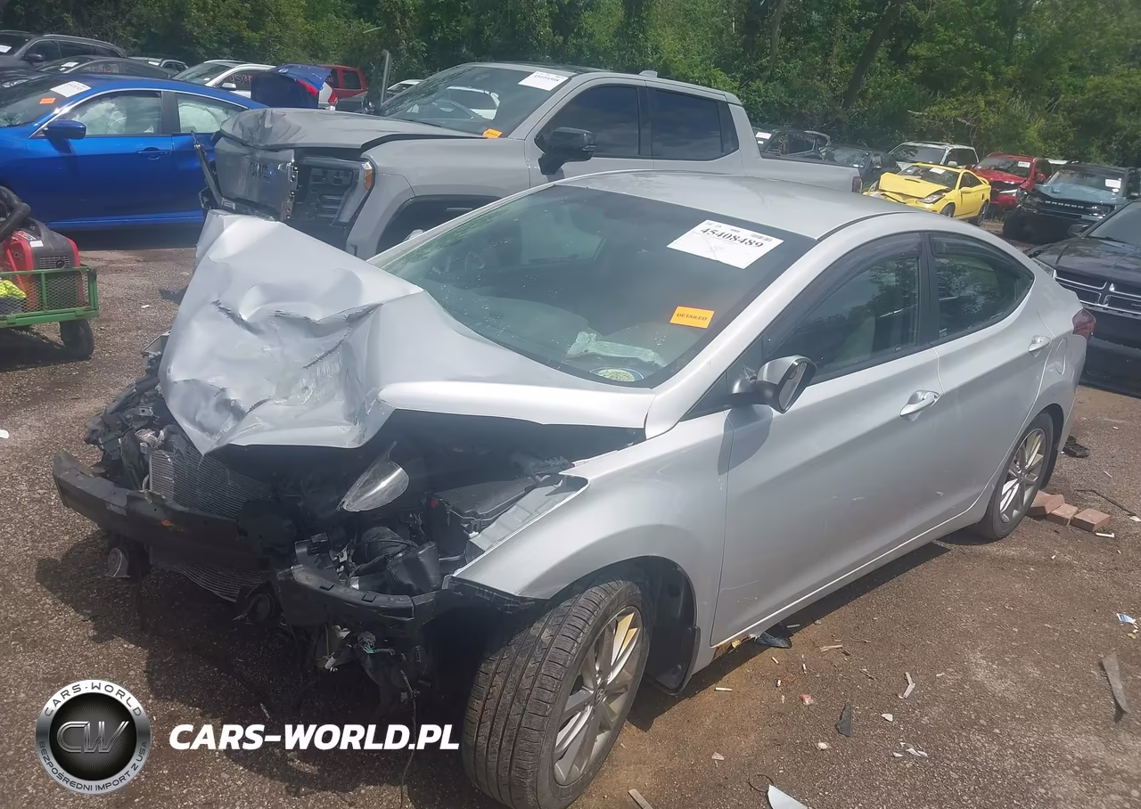 2015 Hyundai Elantra Se VIN:5NPDH4AE4FH629252 - 2