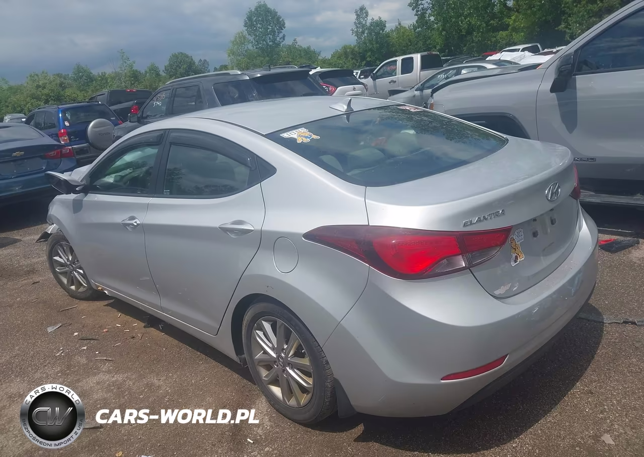 2015 Hyundai Elantra Se VIN:5NPDH4AE4FH629252 - 3