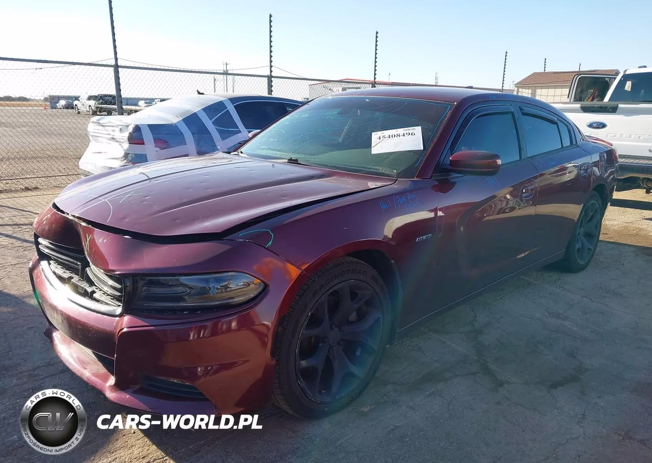 2018 Dodge Charger R-T Rwd VIN:2C3CDXCT4JH307477 - 2