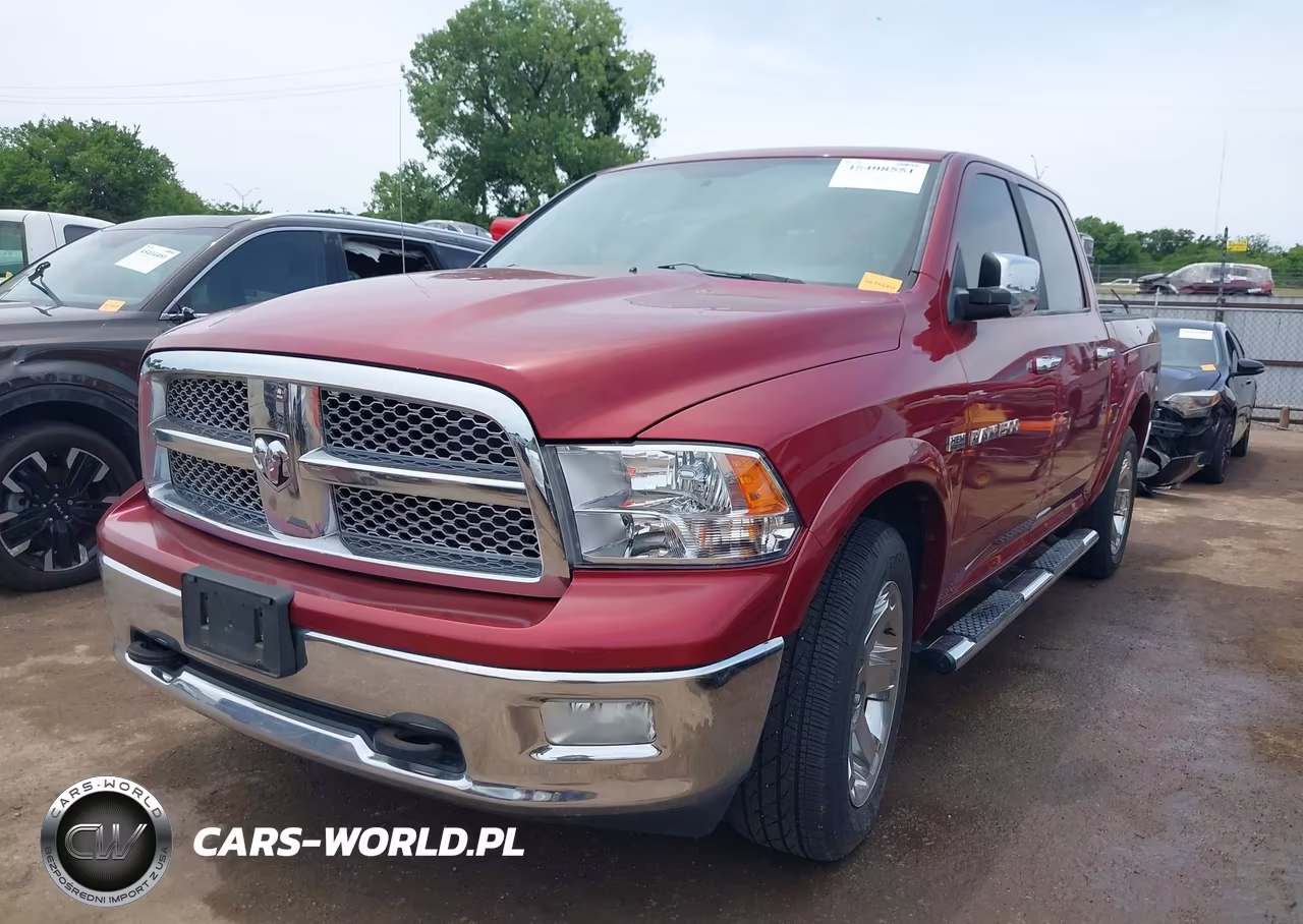 2012 Ram 1500 Laramie VIN:1C6RD7NTXCS125417 - 2