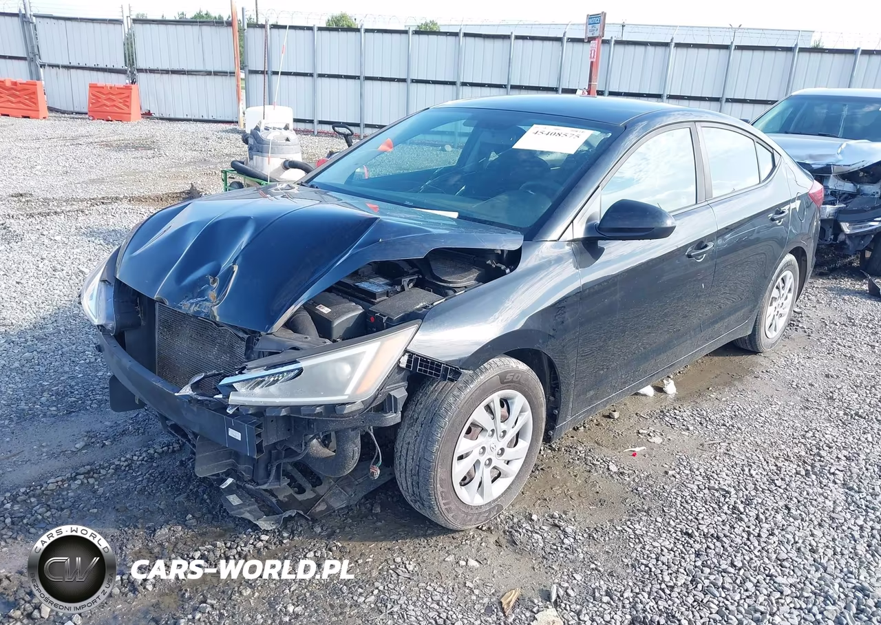 2019 Hyundai Elantra Se VIN:KMHD74LFXKU809081 - 2