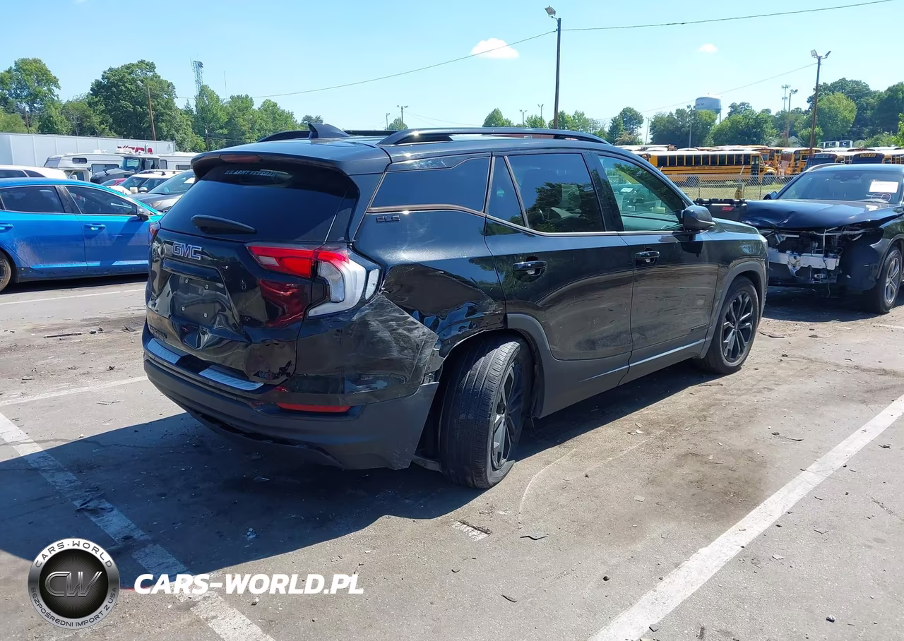 2020 GMC Terrain Fwd Sle VIN:3GKALMEV6LL104592 - 4