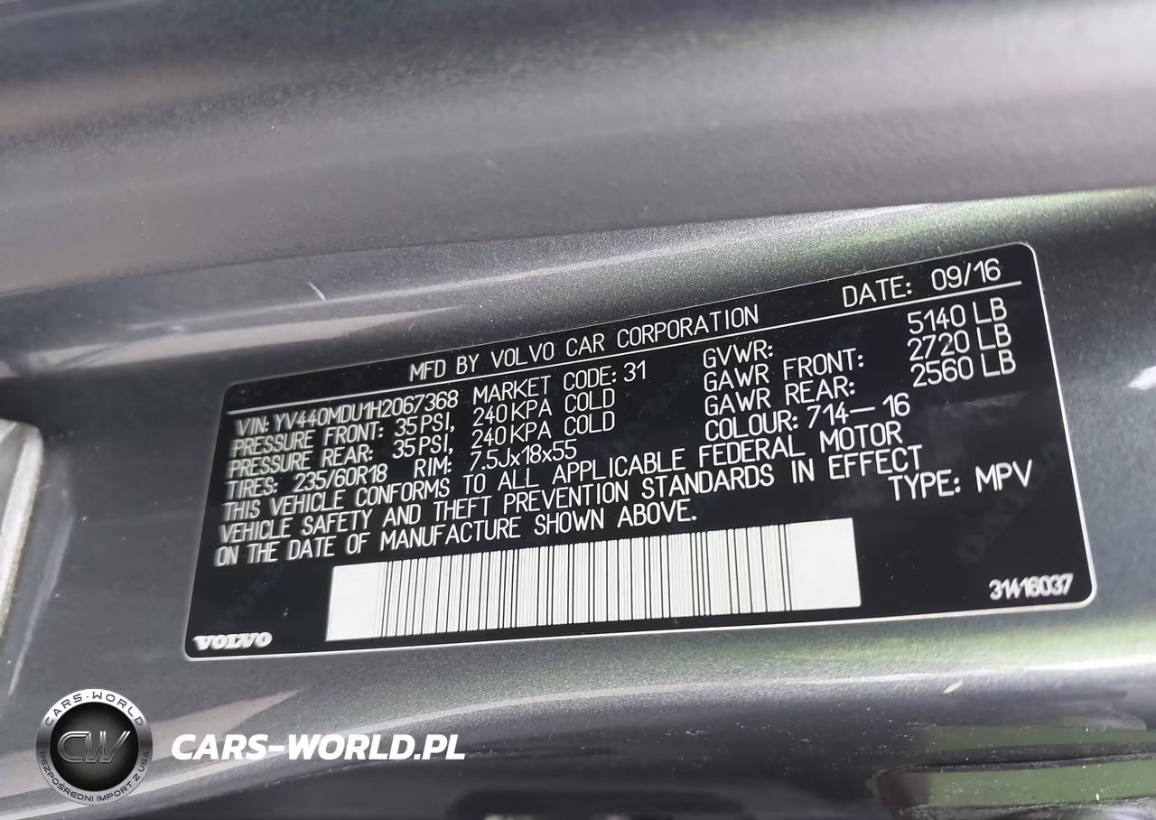 2017 Volvo Xc60 T5 Inscription VIN:YV440MDU1H2067368 - 9