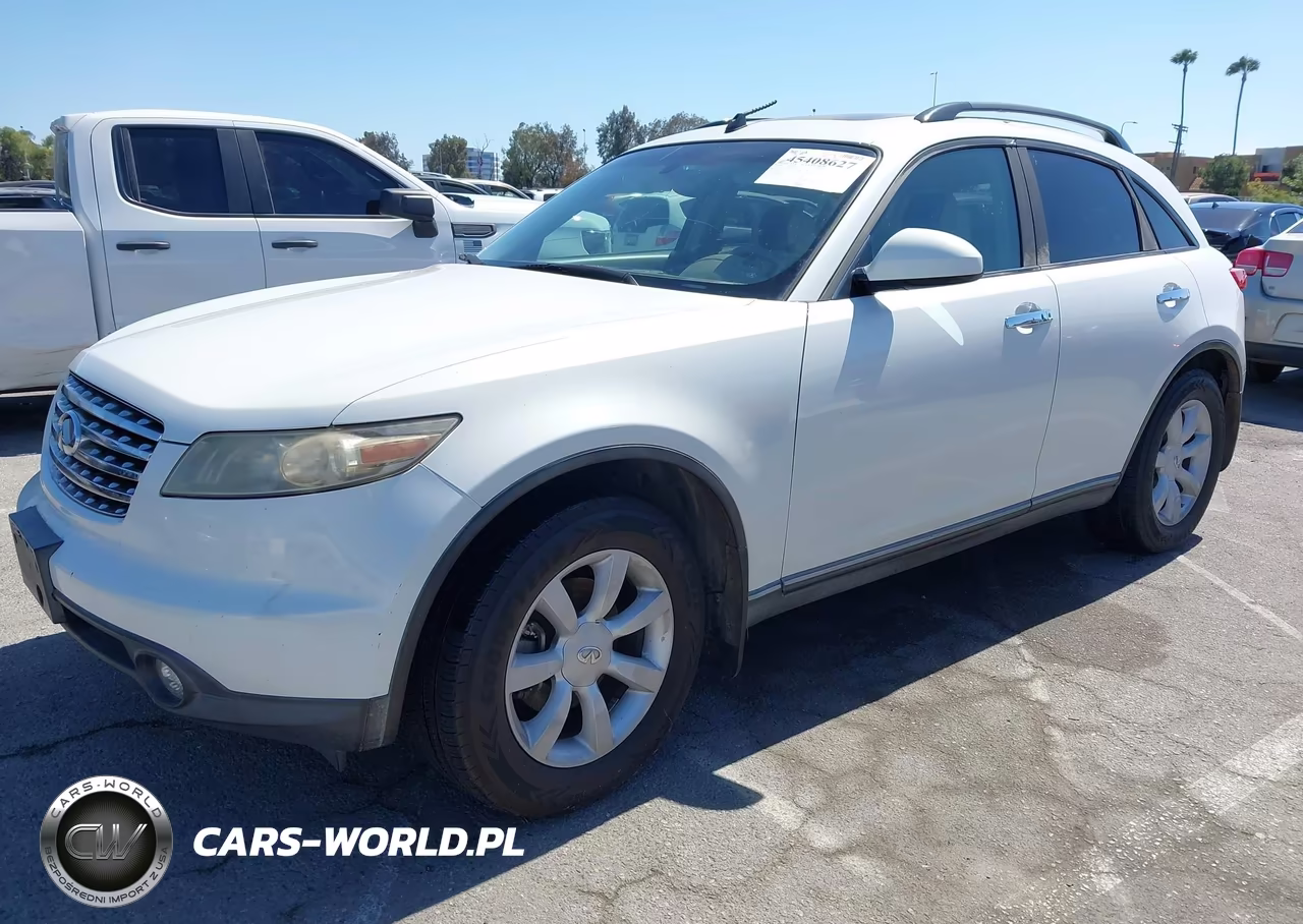 2004 Infiniti Fx35 VIN:JNRAS08W24X225816 - 2